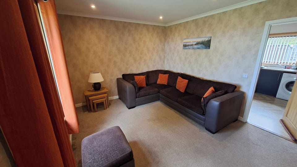 The sofa can convert to a full size double bed if required