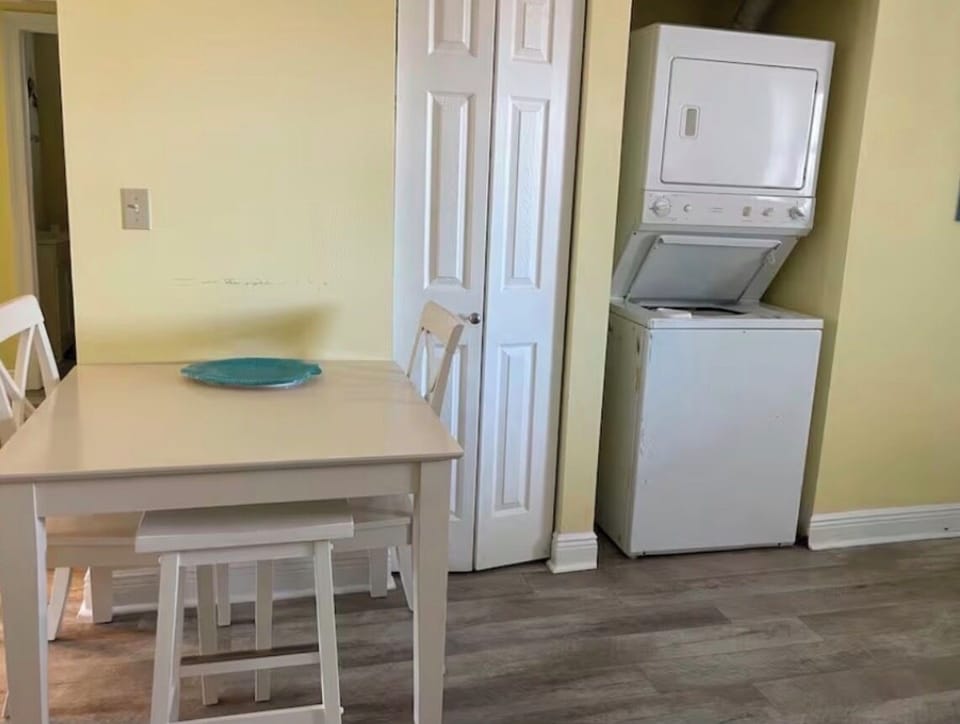 Dining table in the kitchen 
