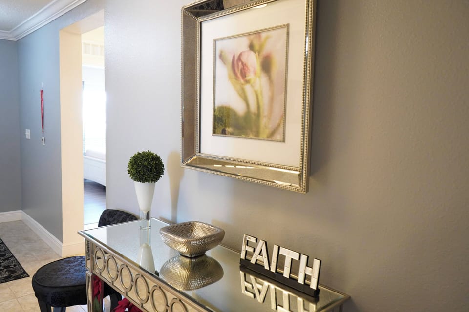 Thoughtfully curated décor that blends modern elegance with comfort, creating a welcoming and stylish atmosphere throughout the home.