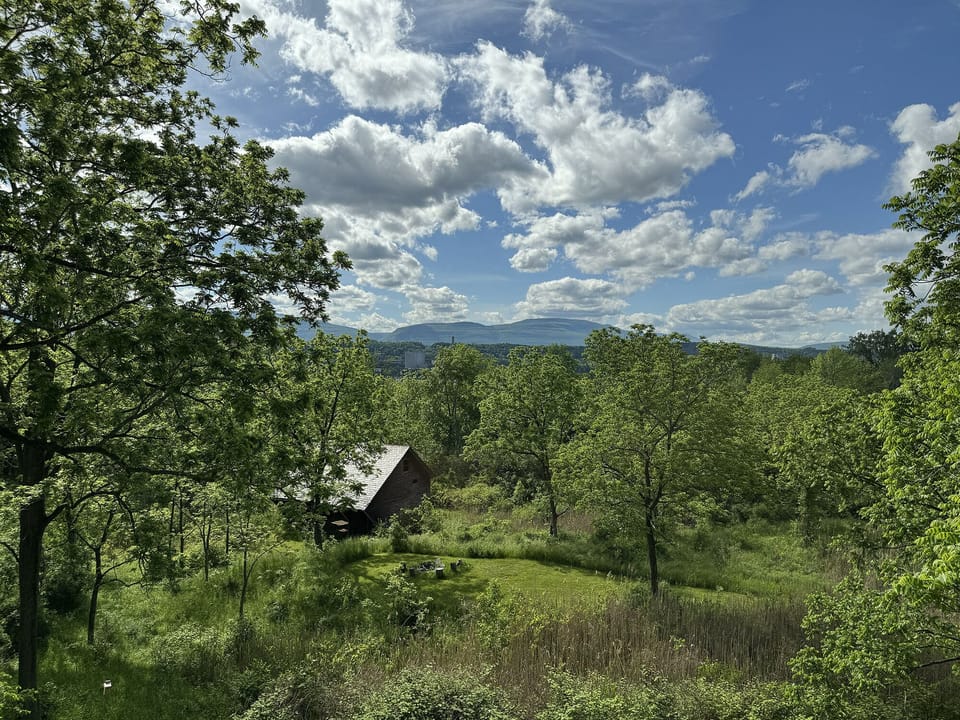 View of Hudson River and Catskills from the Main Bedroom