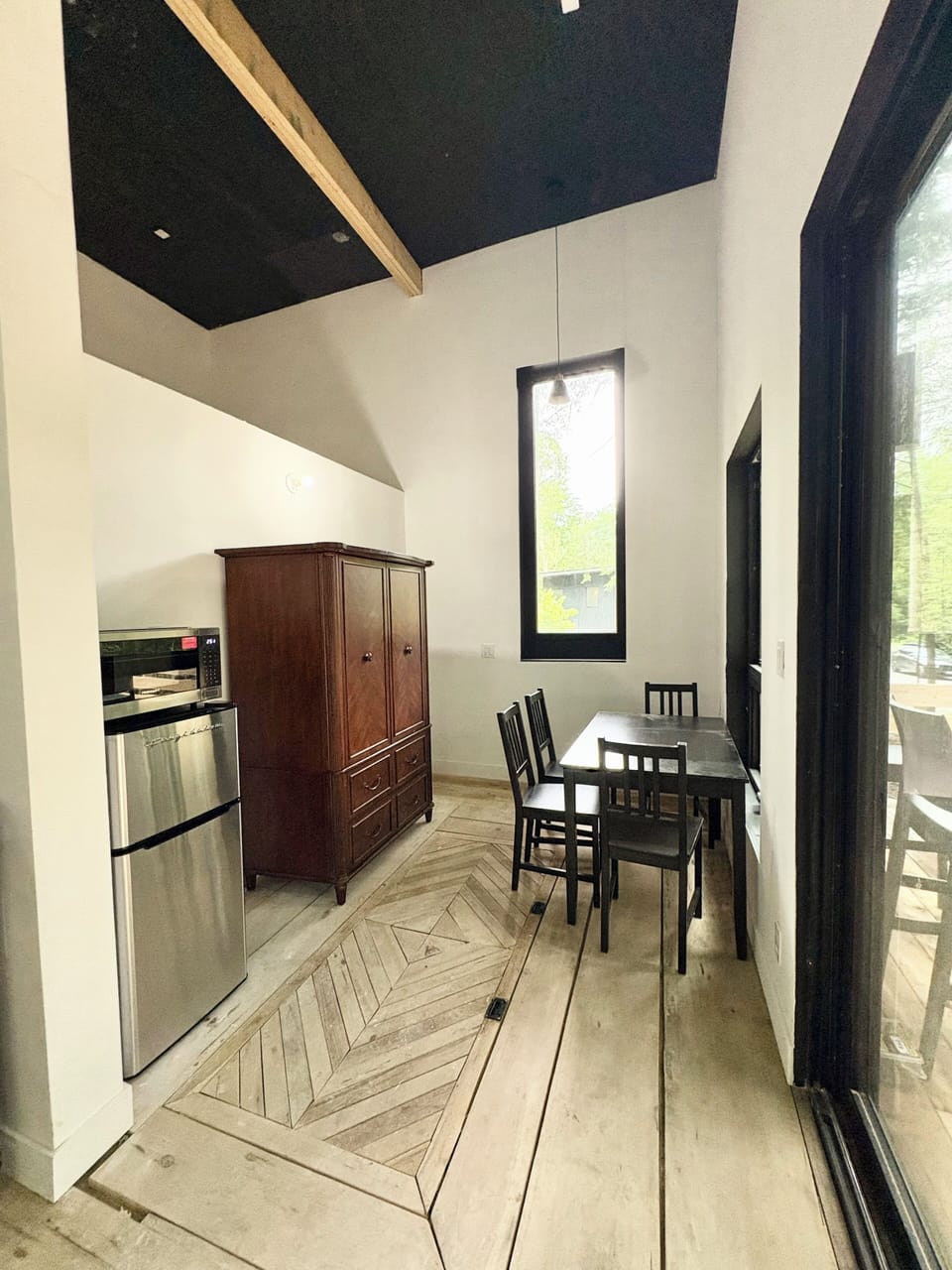 kitchenette in bunkie