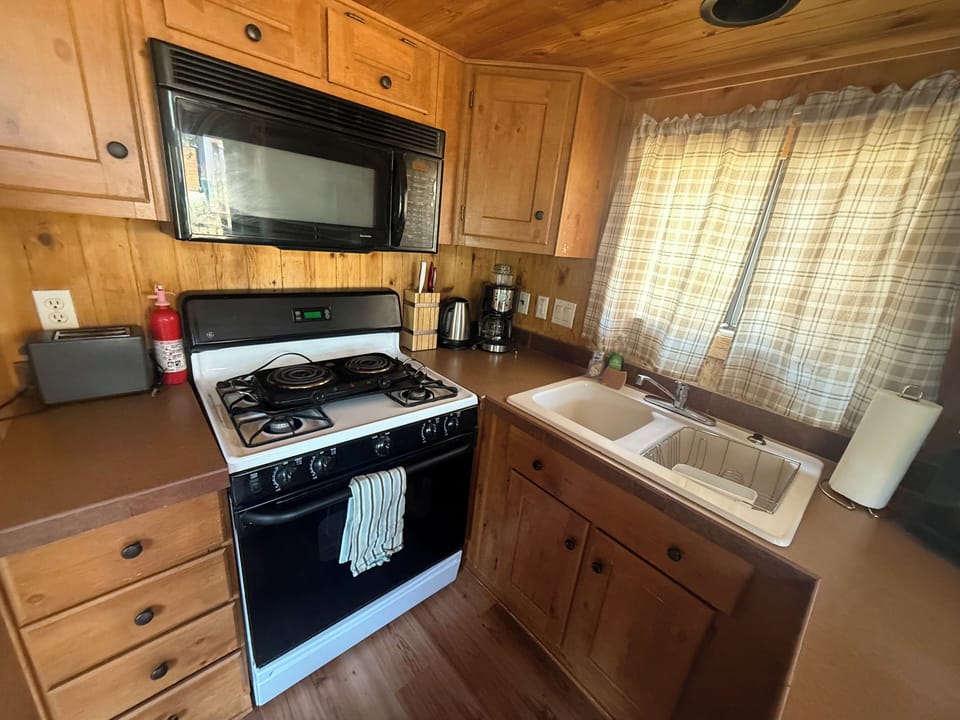 We have a hot plate available for cooking use until we replace our stove.