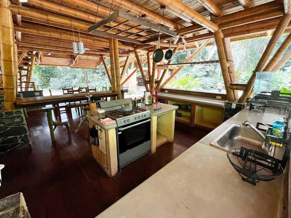 Large kitchen with all the necessities. Private chef available upon request.