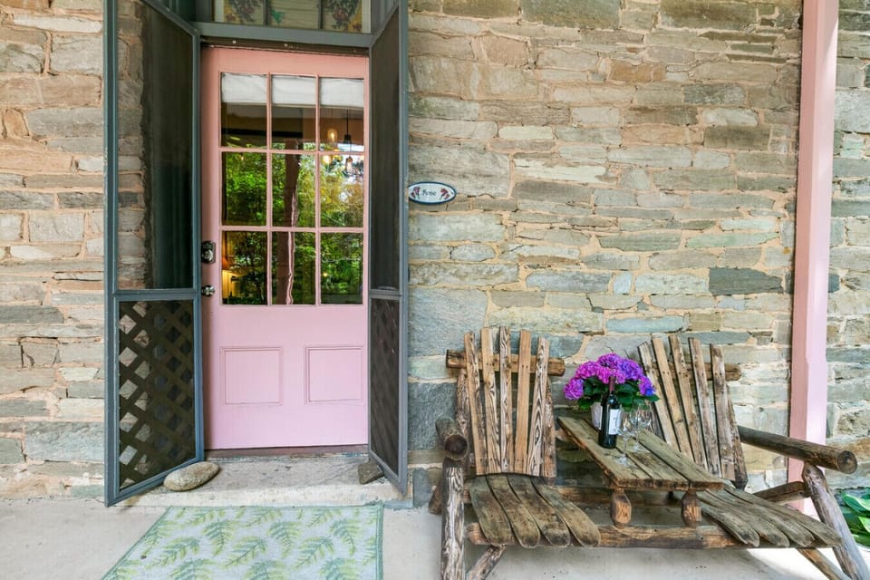 entry door to the studio