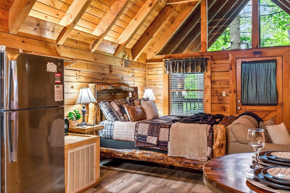 Cozy setup perfect for couples