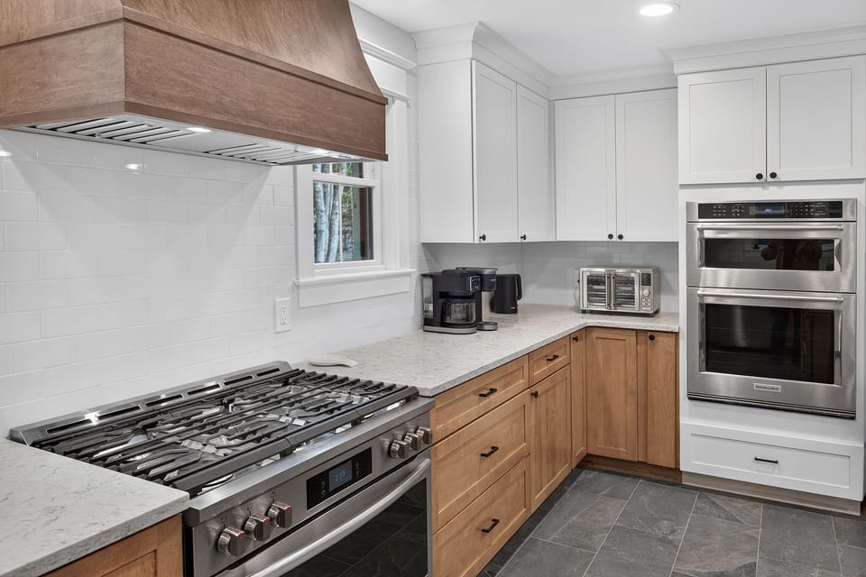 Wall oven and 6 burner range