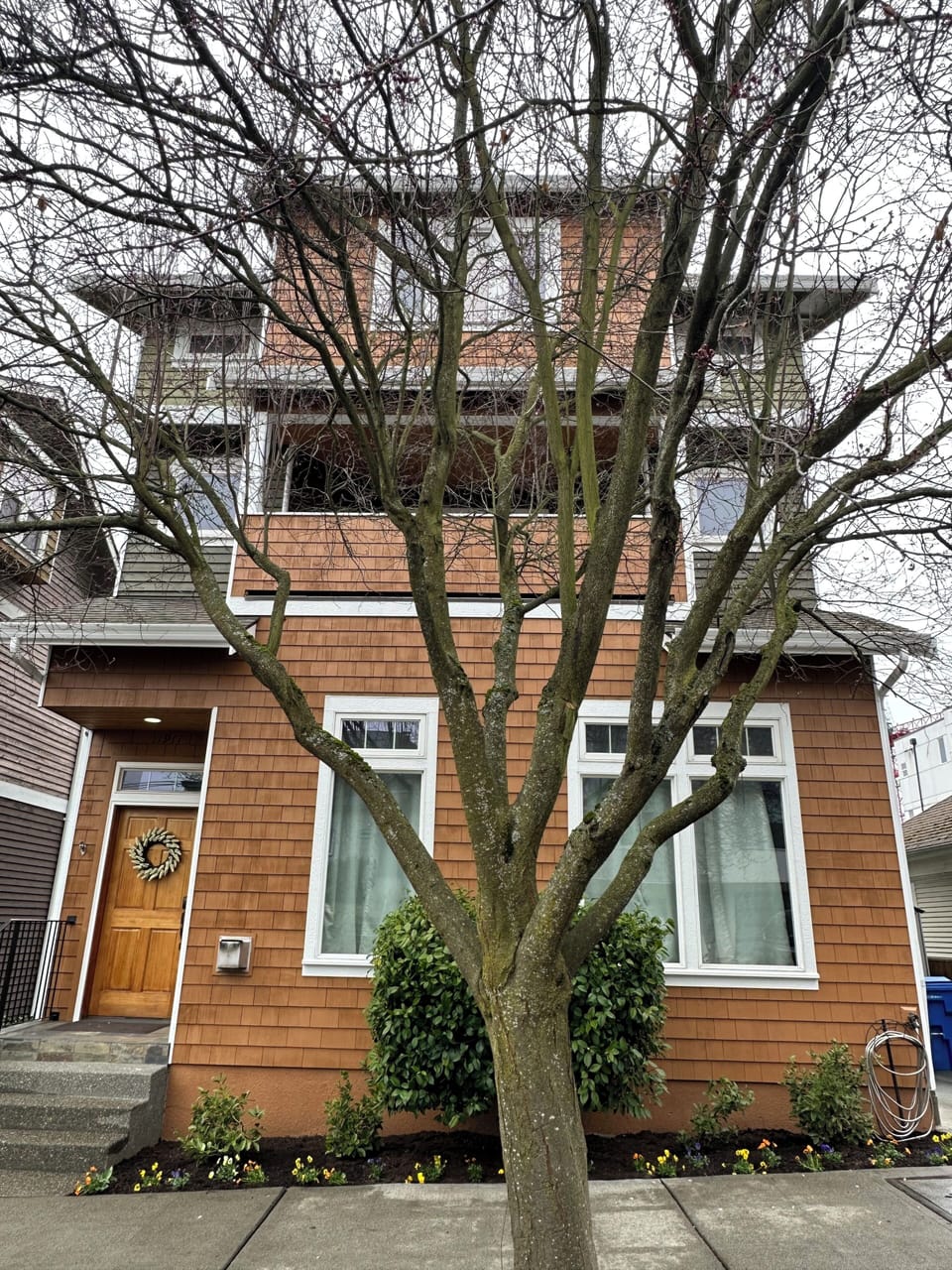 Front of house 