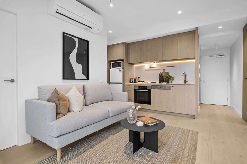 Living Room and Kitchen