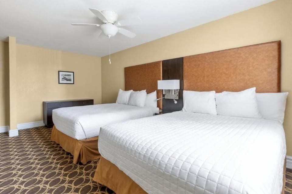 Settle into two cozy beds for effortless group stays.