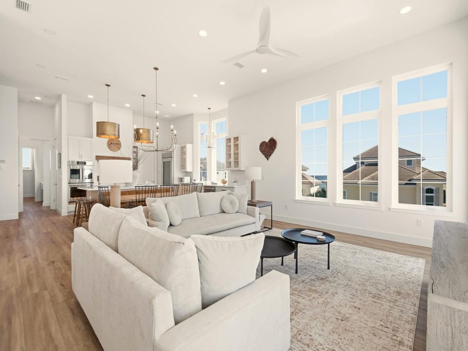 Entertainment Area - TV, Couch, Living Area
