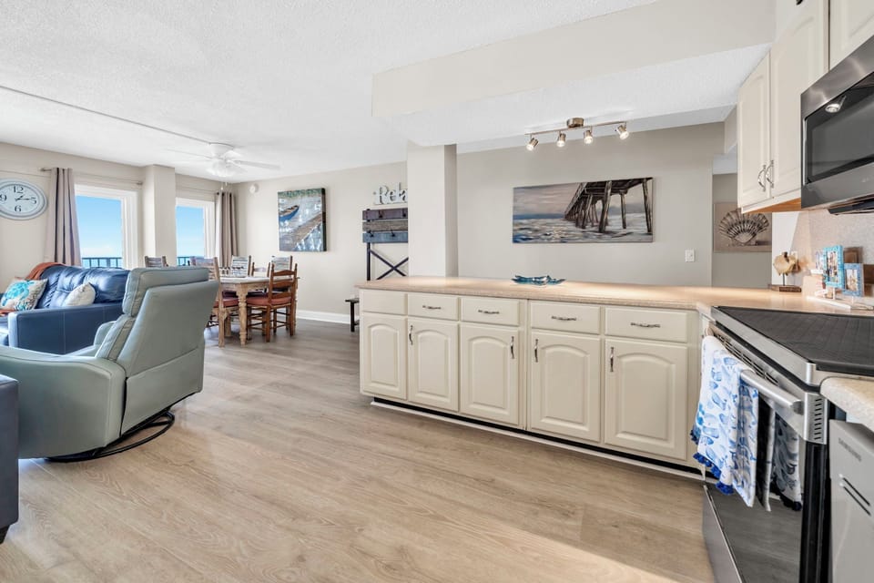 Spacious and open