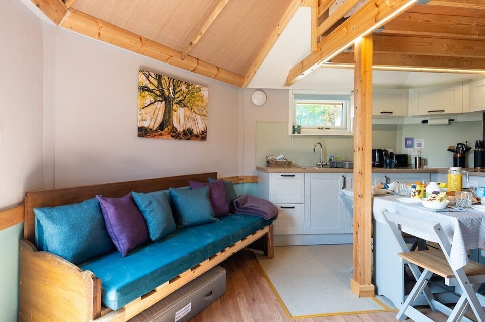 Dormouse House  - kitchen/living/dining area