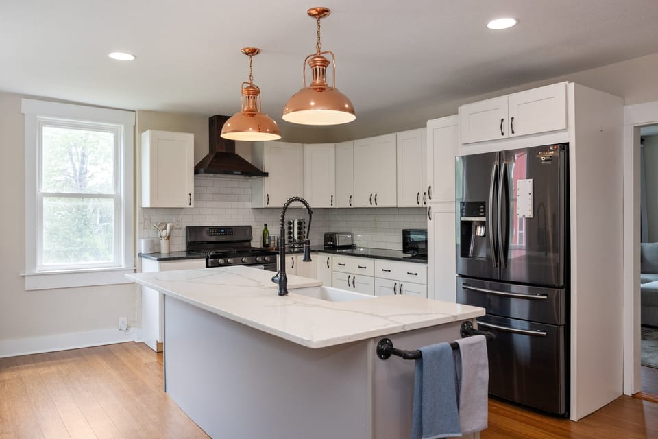Indoors, Kitchen, Appliance, Refrigerator, Sink