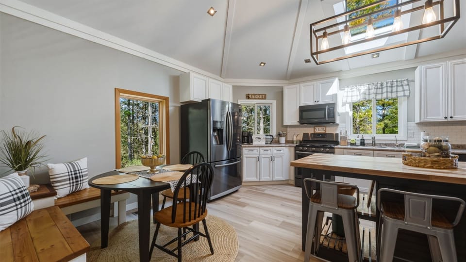 A smart, open layout makes it easy for multiple guests to move around comfortably, making it the true heart of the home for group stays and family get-togethers.