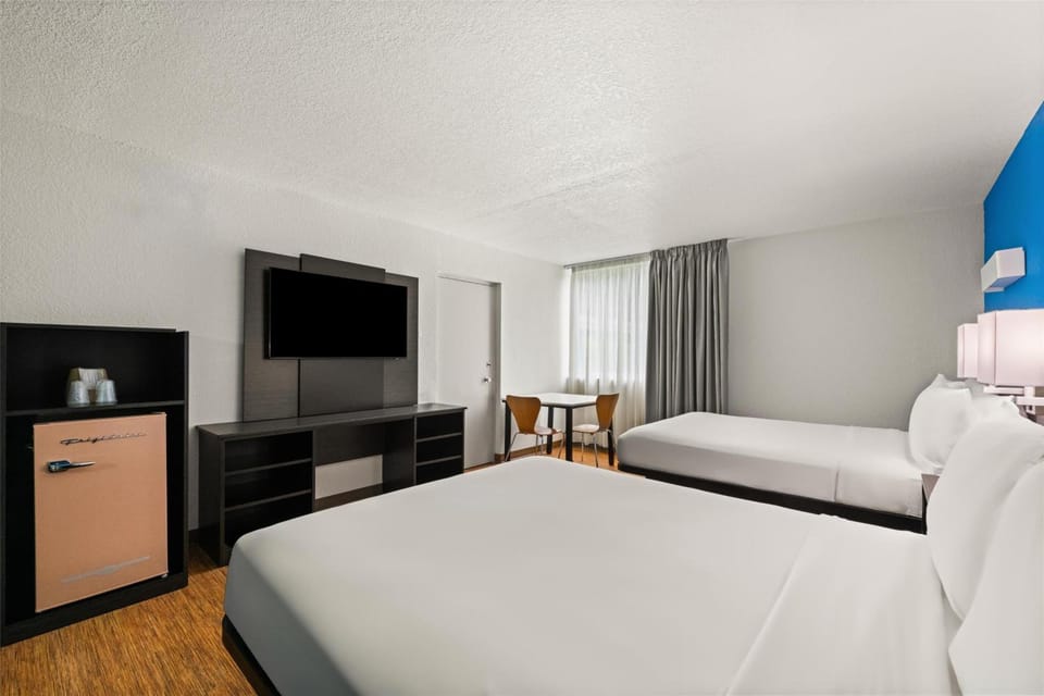 Bedroom. Interior and views may vary based on location and availability