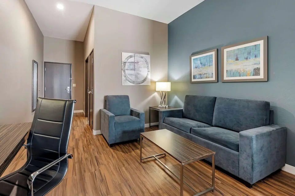 Bedroom. Interior and views may vary based on location and availability.