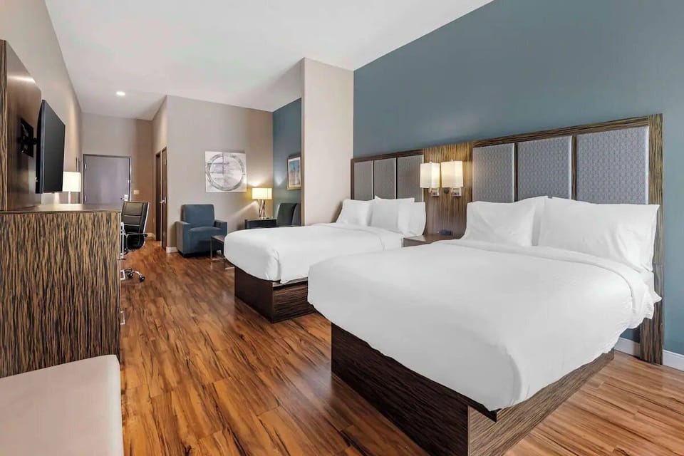 Bedroom. Interior and views may vary based on location and availability.