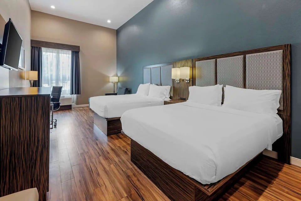 Bedroom. Interior and views may vary based on location and availability.