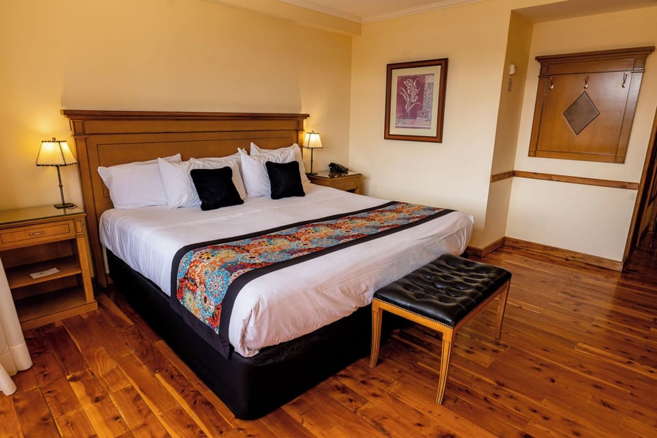 Sink into plush pillows and drift off in total comfort.