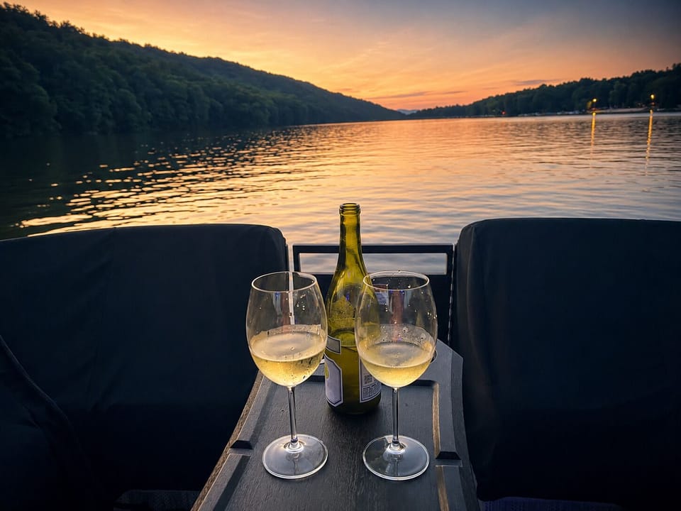Evening boat rides will reward you with tranquil waters and beautiful sunsets 