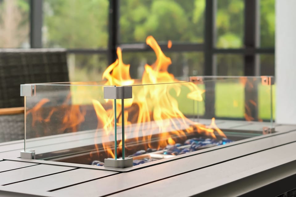 Enjoy Florida evenings around the fire pit