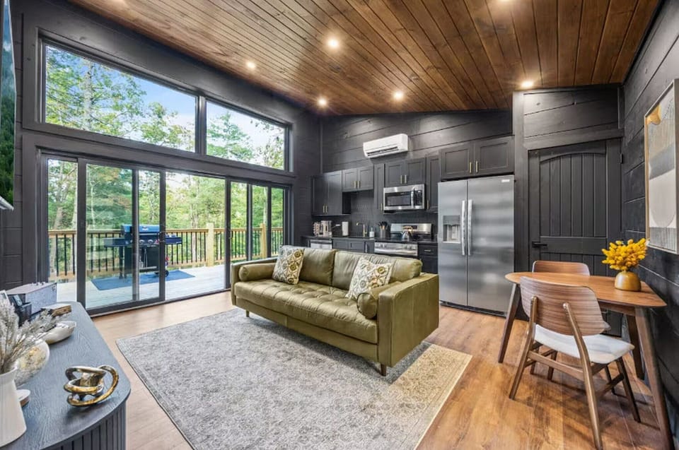 Spacious living spaces