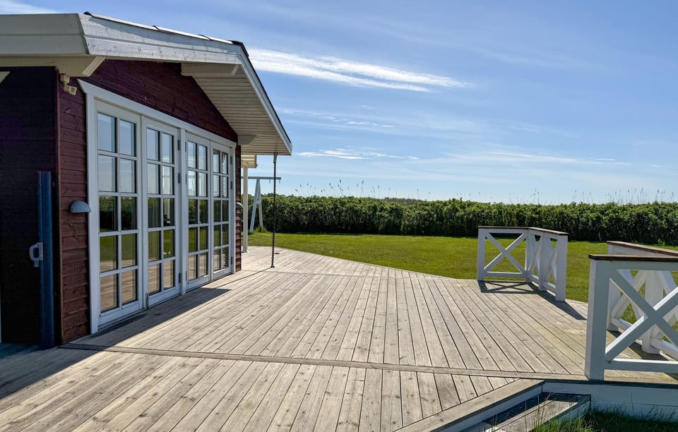 outside