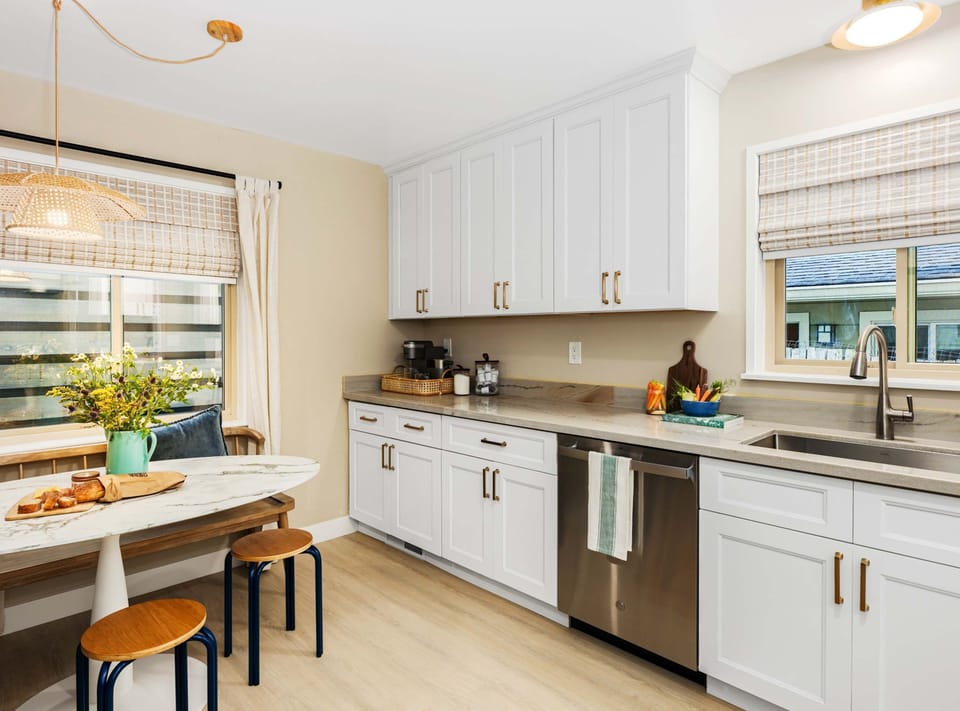The perfect spot for morning coffee and shared meals