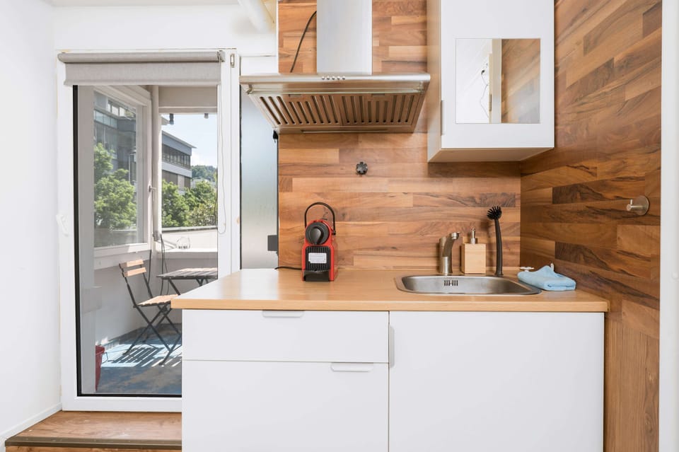 Private Kitchen in the living room