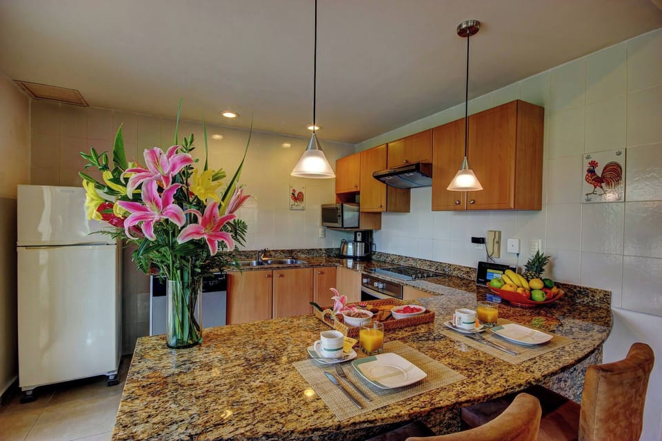 Fully equipped kitchen