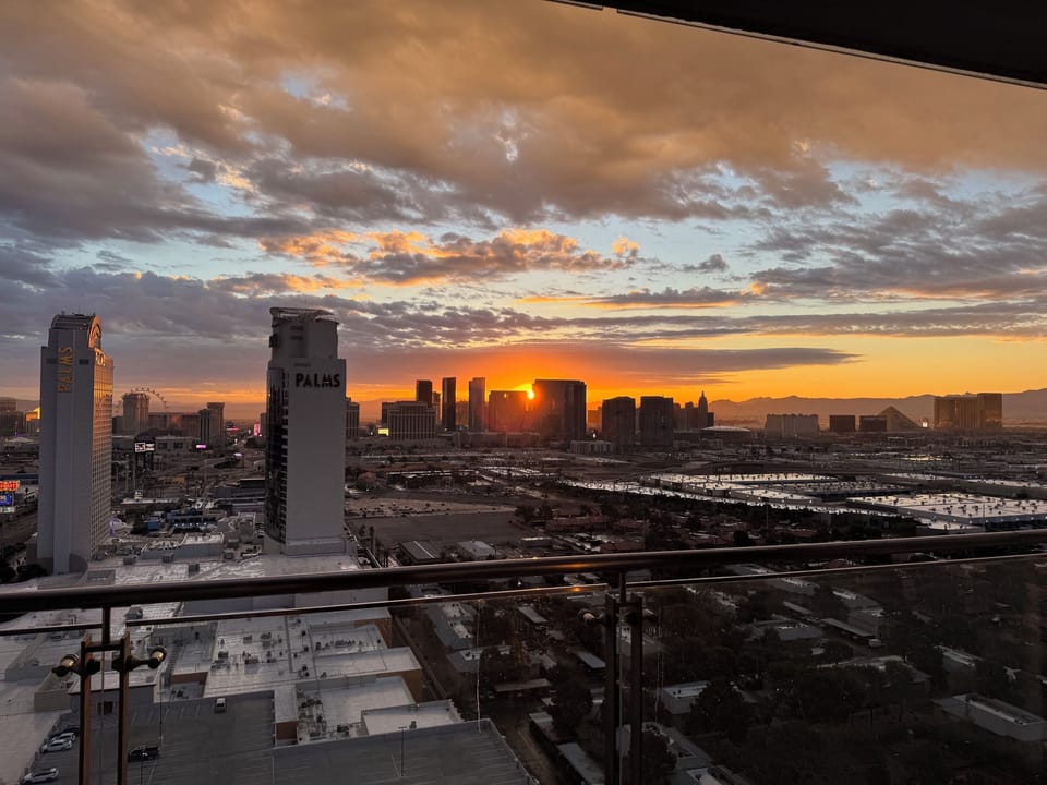 Beautiful balcony views 