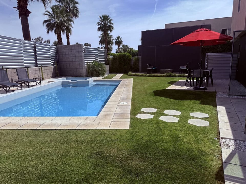 Pool and yard