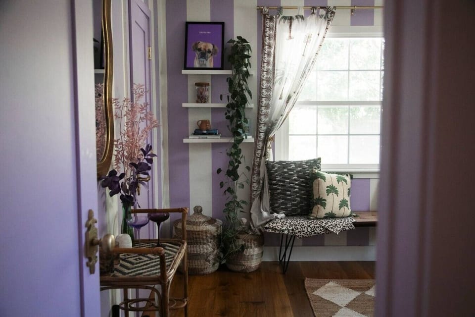 Design with purpose. Every piece of decor is thoughtfully selected to bring life, color, and a vibrant flow throughout the home — creating a space that feels both inspiring and welcoming.