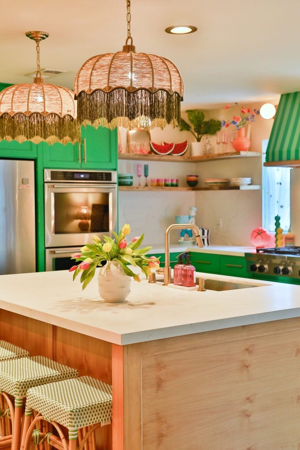 Designed for convenience and connection. Enjoy a fully equipped kitchen with expansive countertops and bonus seating — perfect for everything from breakfast to wine night.