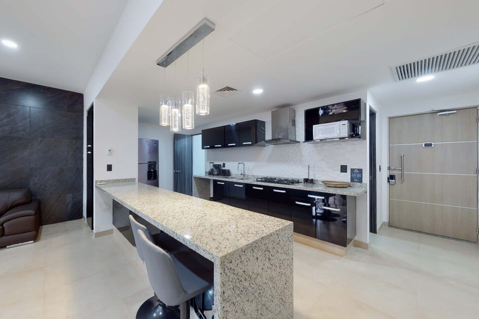 Equipped kitchen
