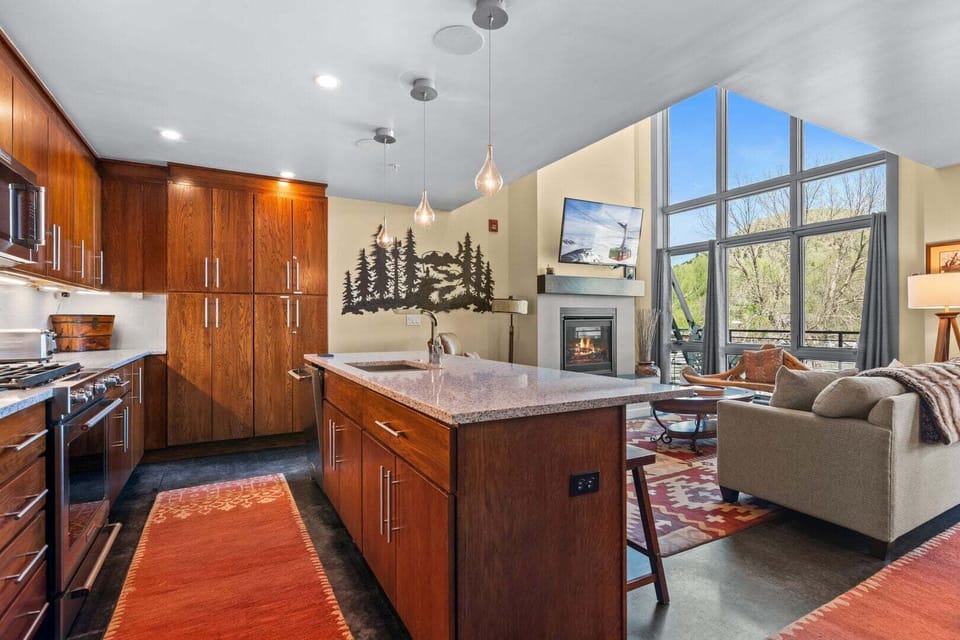 Kitchen And Living Room