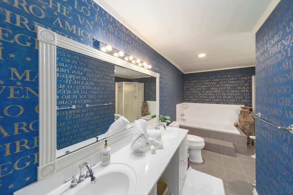Clean and well-appointed bathrooms stocked with essential comforts.