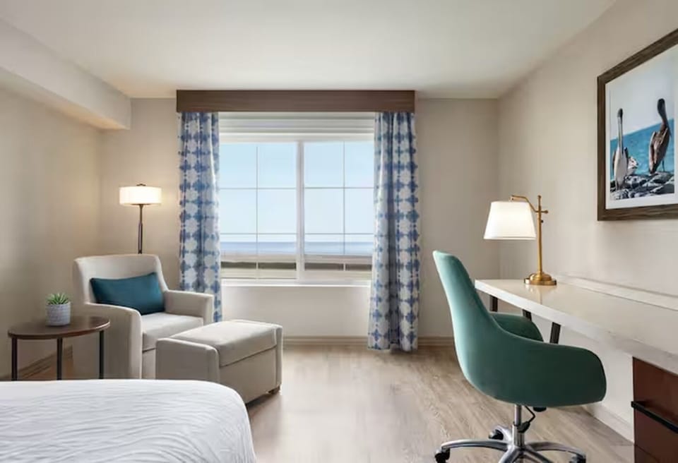 Bedroom. Interior and views may vary based on location and availability