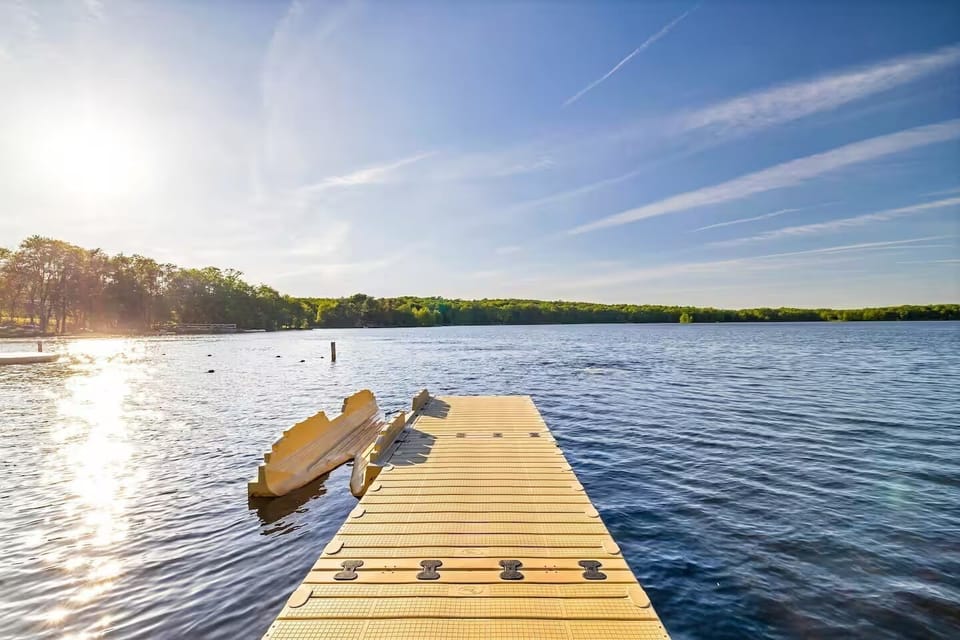 Kayak Launch for Lake Adventure. 