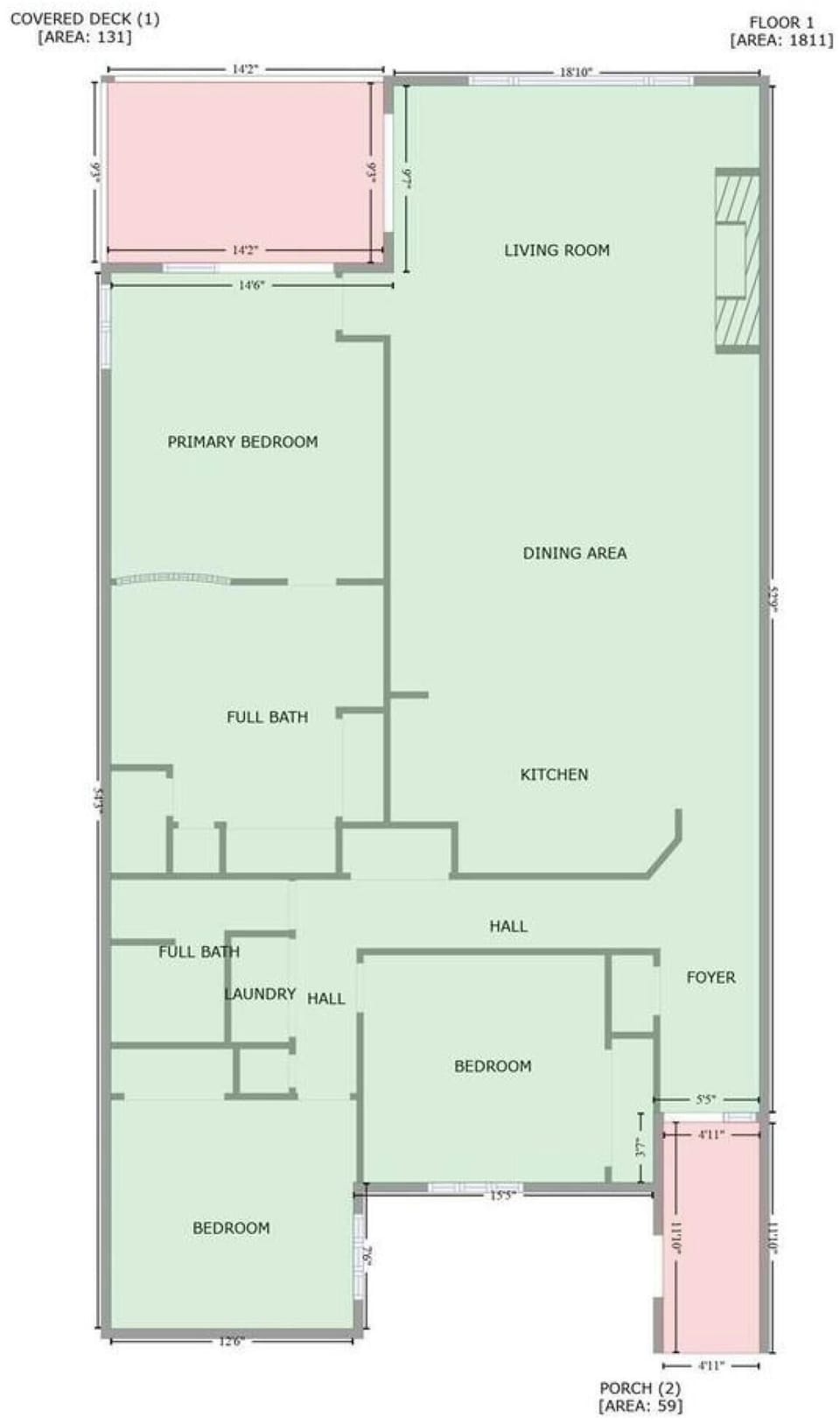 Layout, almost 2000 sqft