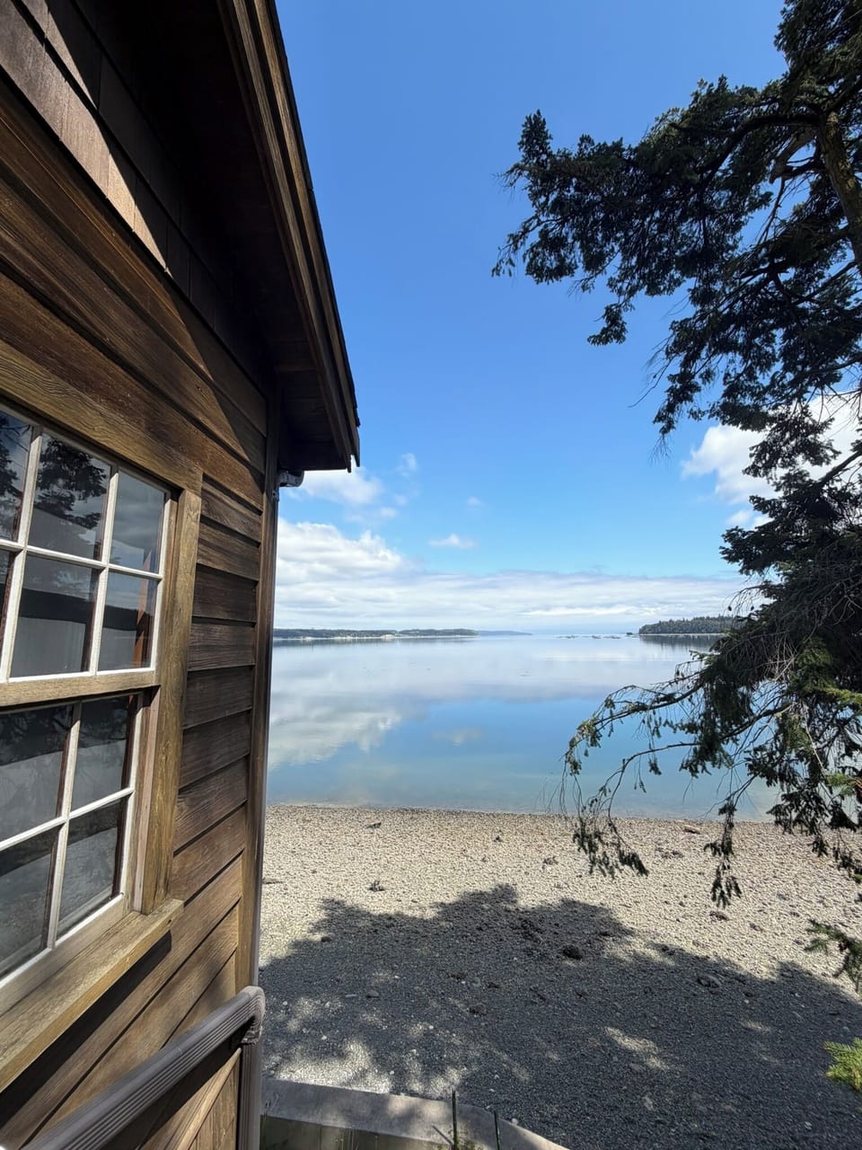 View from front deck entrance