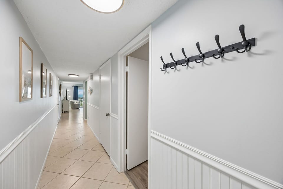 Hooks by front door