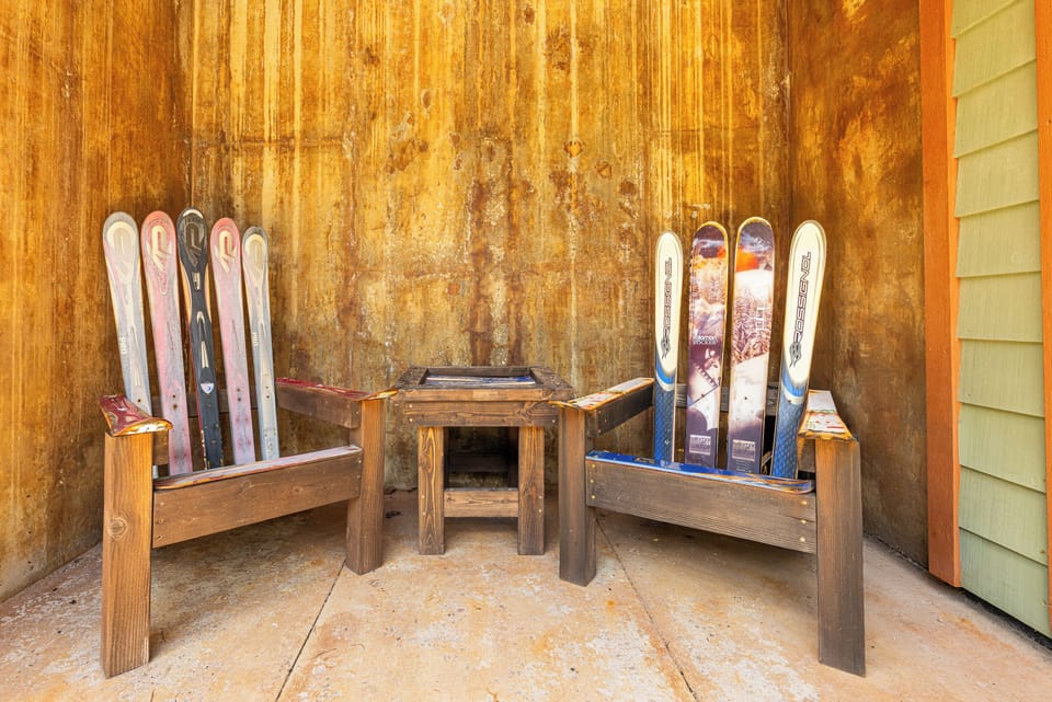 Deck off the second-floor second bedroom