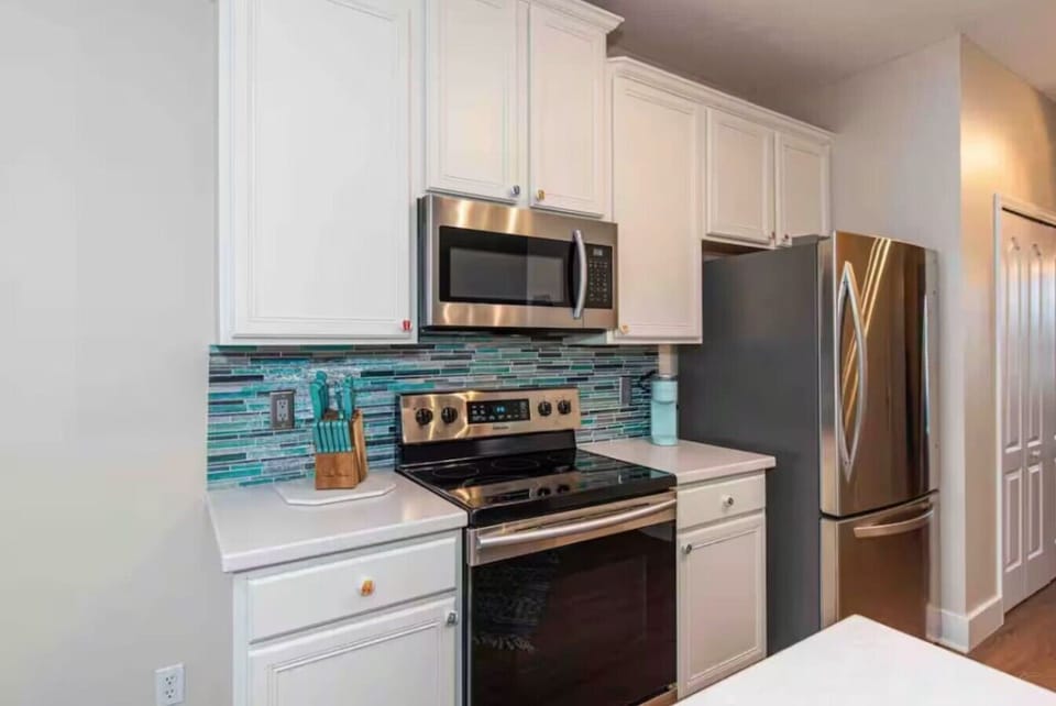 Kitchen with all the comforts of home