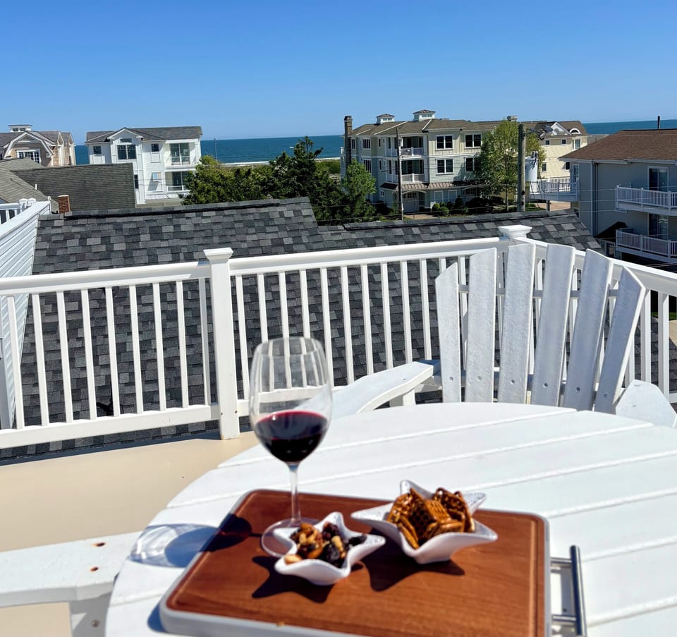 View from the roof deck