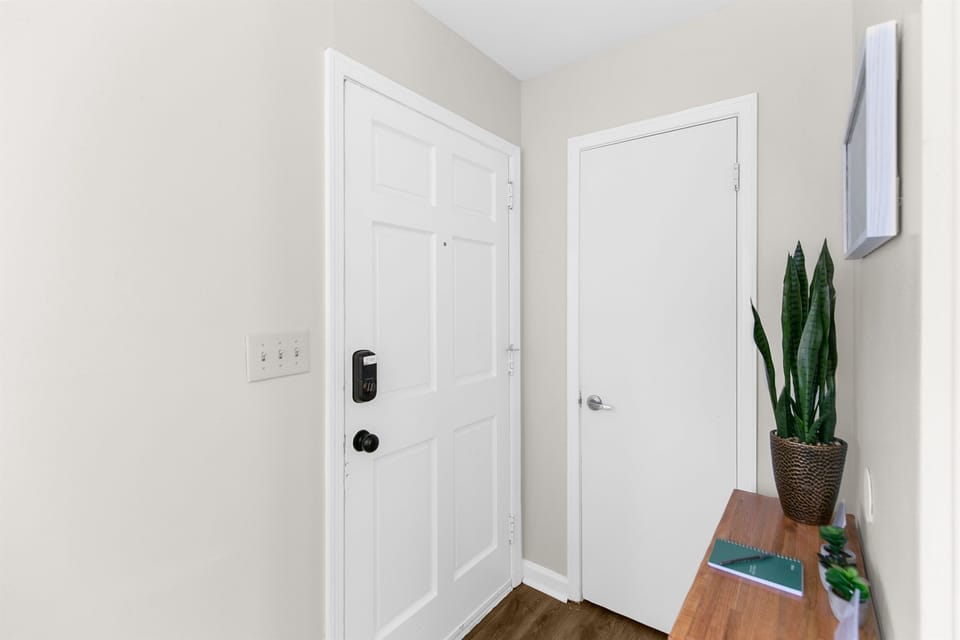 Welcoming interior entry that opens into a bright, comfortable space designed for settling in right away