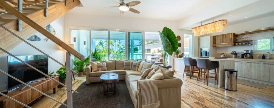 Open concept living room