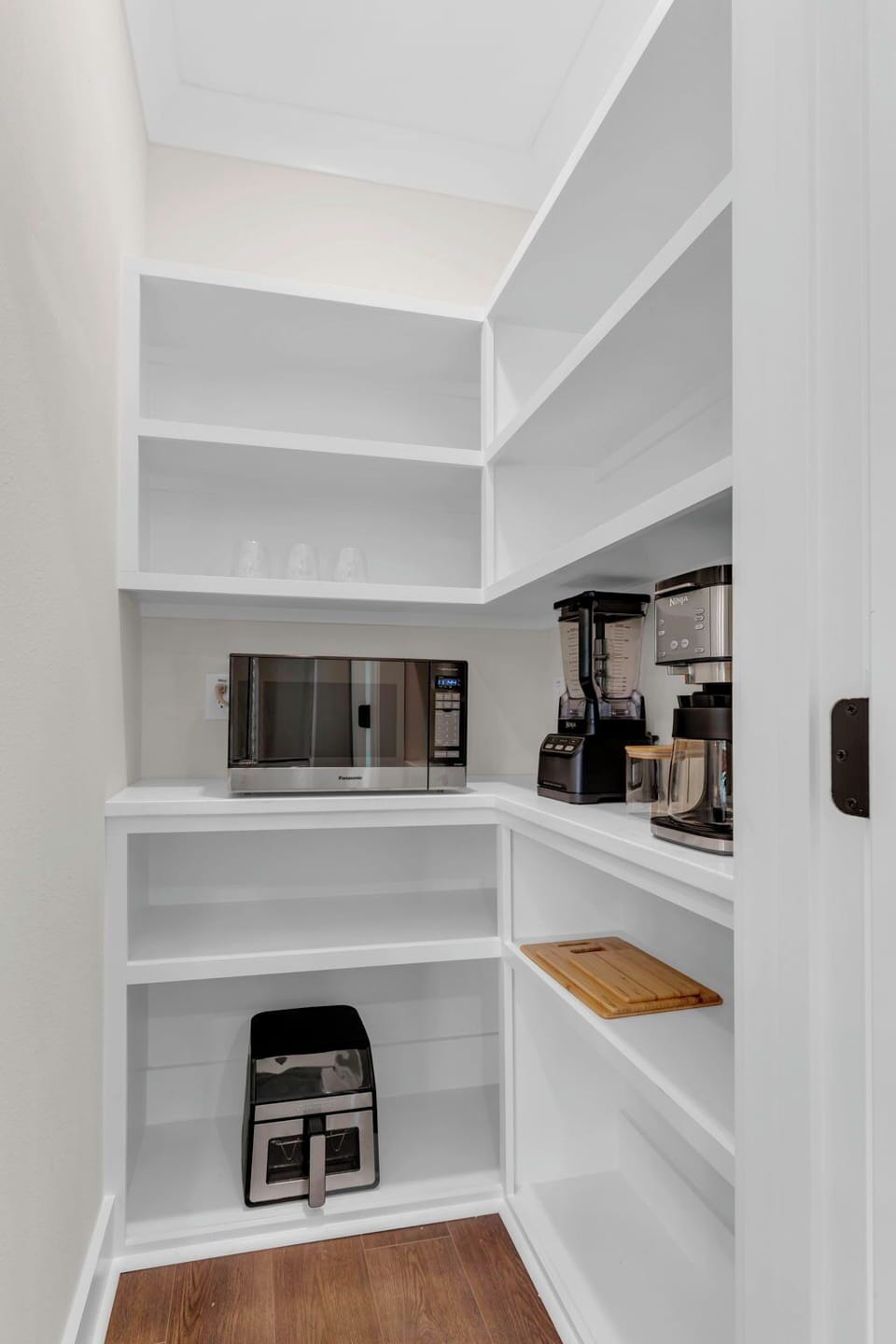 Pantry stocked with all the essential tools