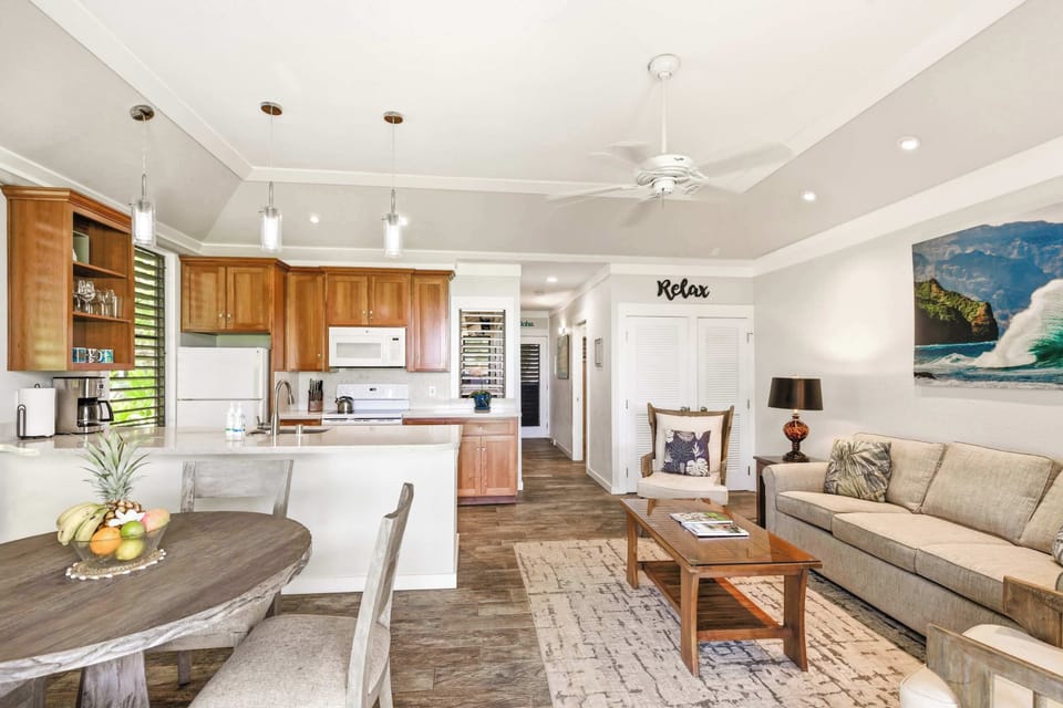 Living, Dining & Kitchen