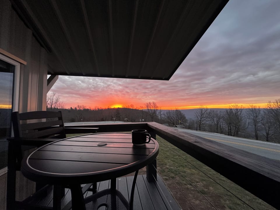 Upstairs Balcony